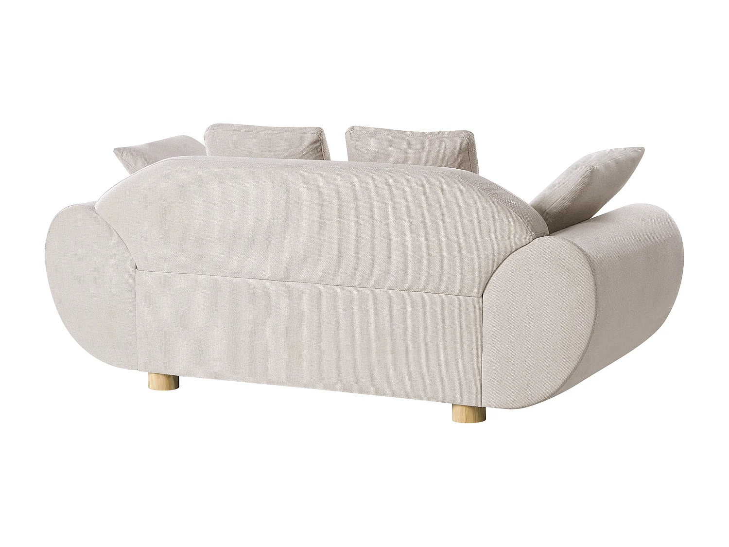 Canapé 2 places RINGEL Tissu Beige clair