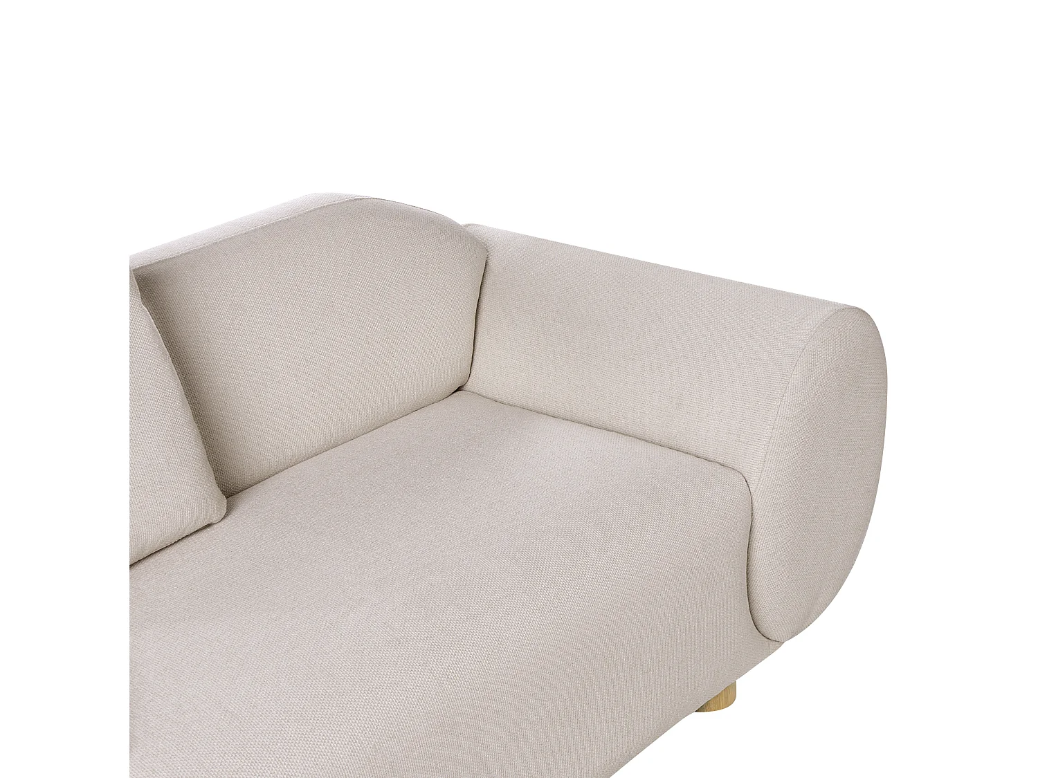 Canapé 2 places RINGEL Tissu Beige clair