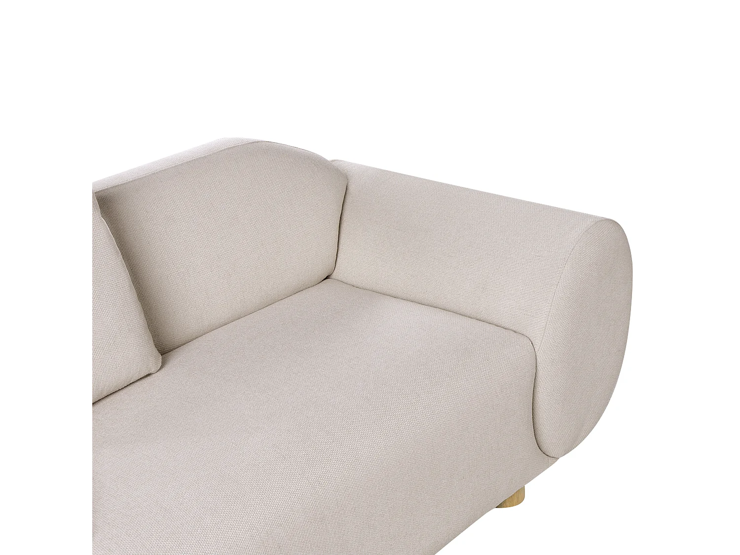 Canapé 2 places RINGEL Tissu Beige clair