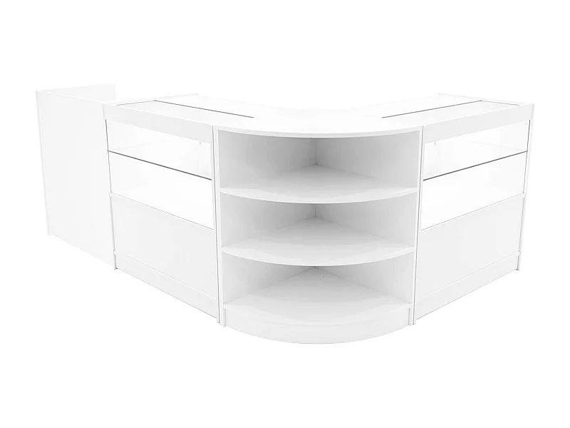 Zestaw oświetlenia Eclipse LED do lady sklepowej LM60, TB60 i 2 x C900 – biały