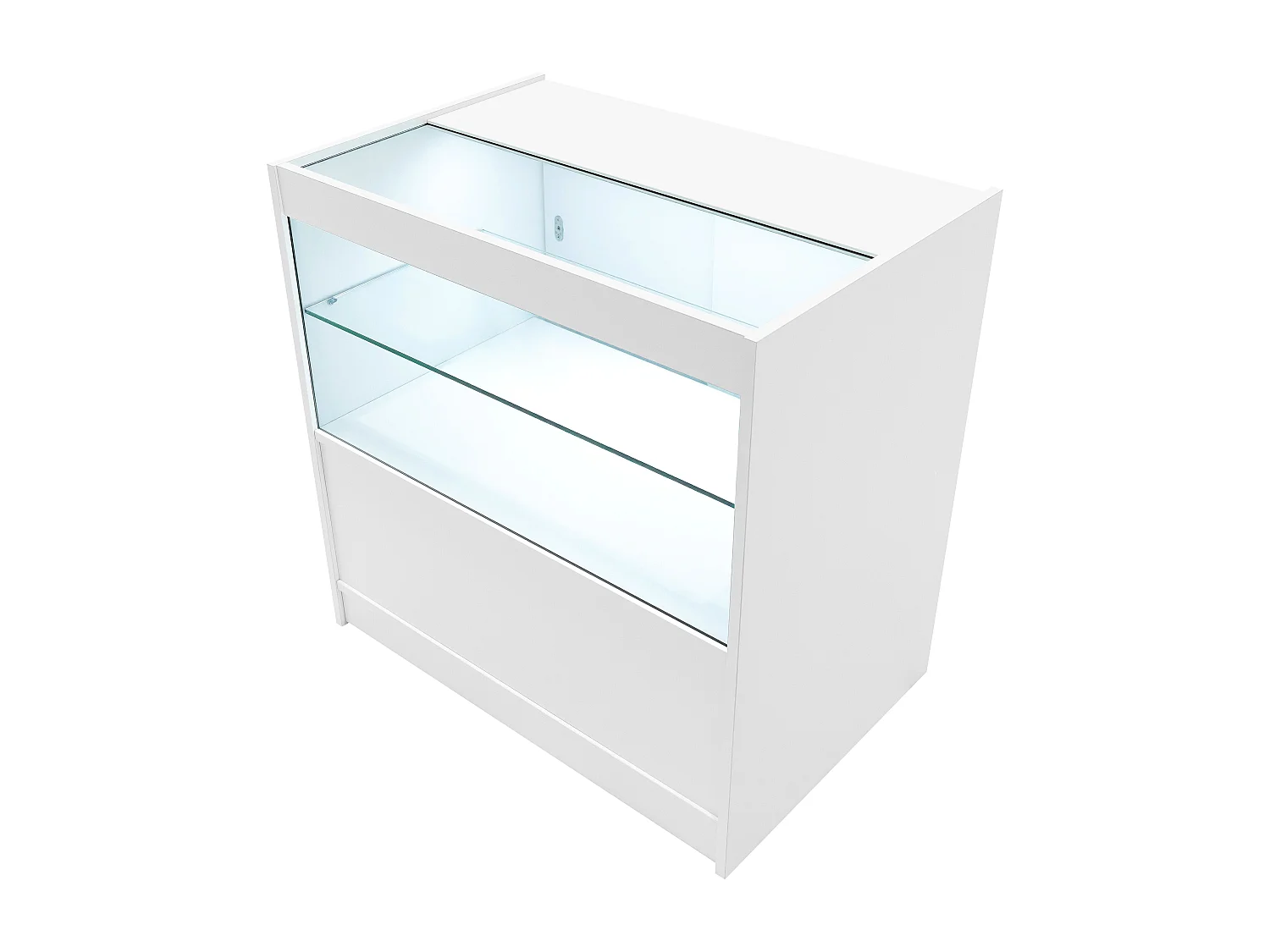 Zestaw oświetlenia Eclipse LED do lady sklepowej LM60, TB60 i 2 x C900 – biały