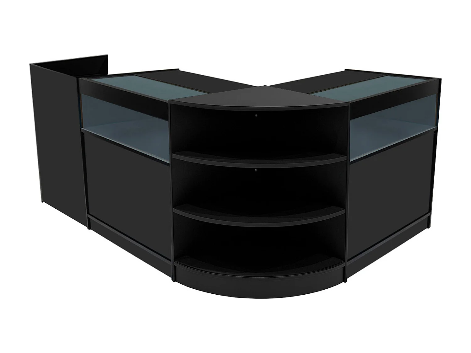 Sagittarius LED Verkaufstheken-Set LM60 + B900 (2 Stück)+ TB60 – Schwarz