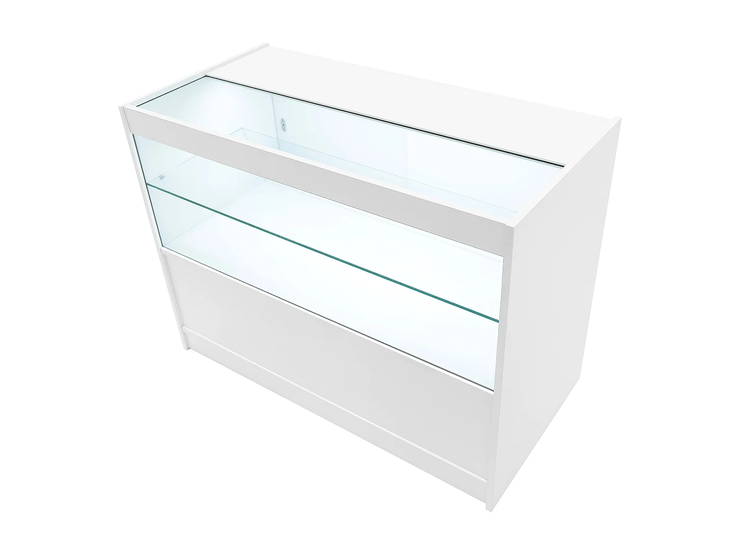 Zestaw oświetlenia Eclipse LED do lady sklepowej LM60, TB60 i 2 x C1200 – biały