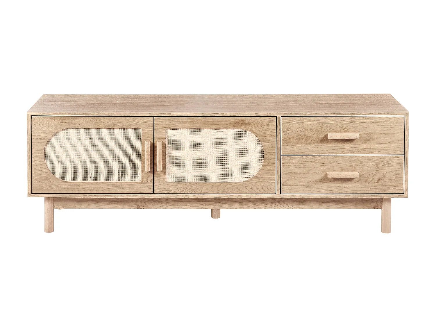 Meuble TV COSTELLO Marron clair