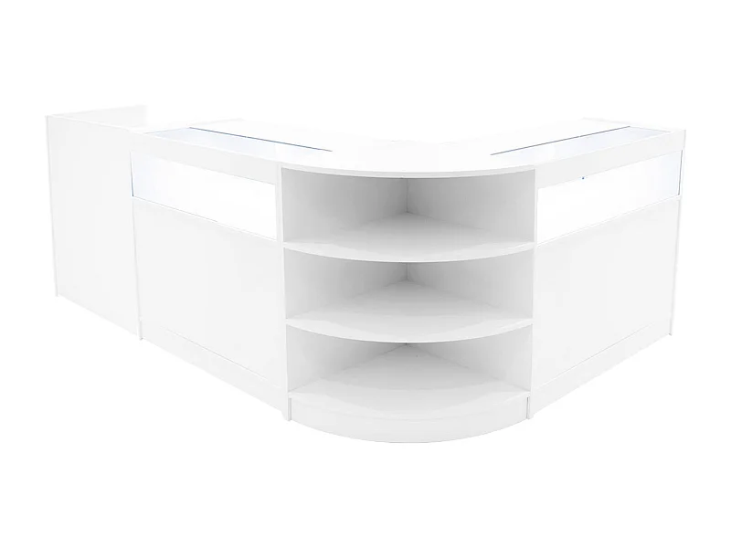 Comptoirs de Vente à LED Ensemble Sagittarius - Blanc LM60, 2 x B900, TB60