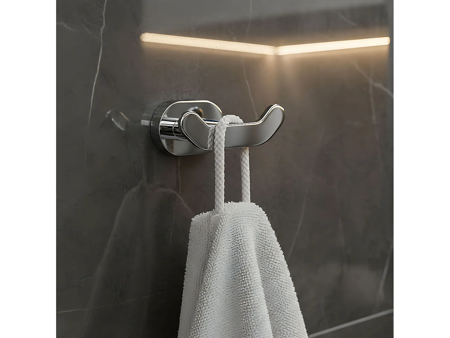 Porte-Serviette Rea 105 Til Chrome