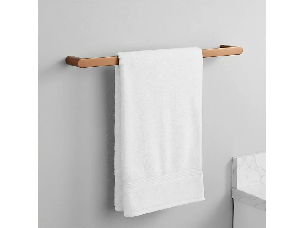 Set Di Grucce Per Il Bagno Rea Mati 4 Pieces Brush Copper