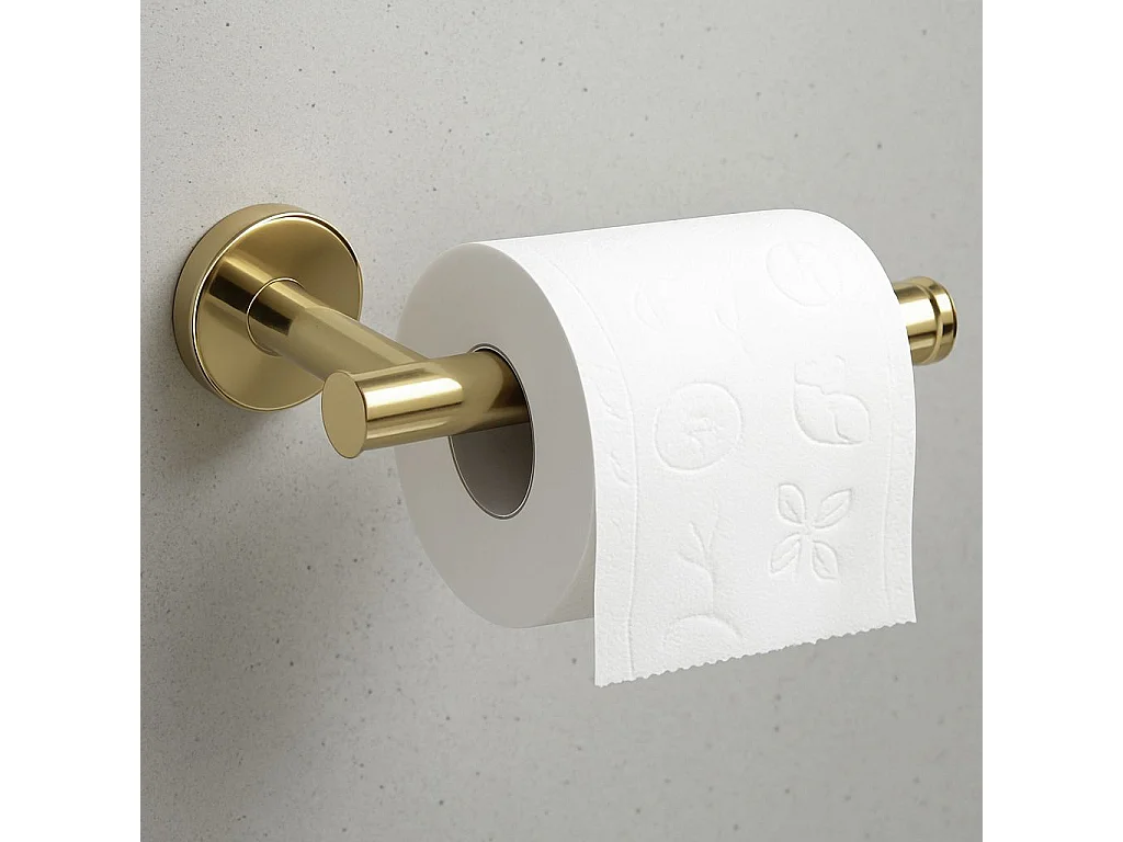 Ensemble De Cintres De Salle De Bain Rea Ari 4 Pieces Gold