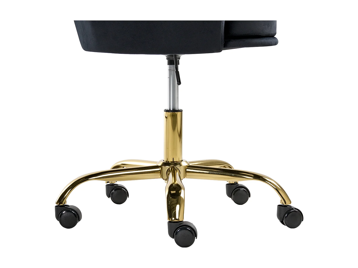 Chaise de bureau MONTICELLO Velours Noir