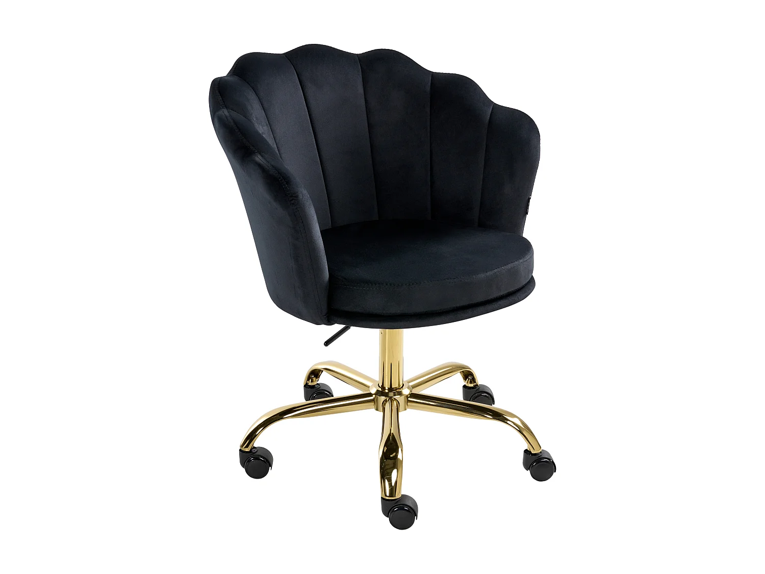 Chaise de bureau MONTICELLO Velours Noir