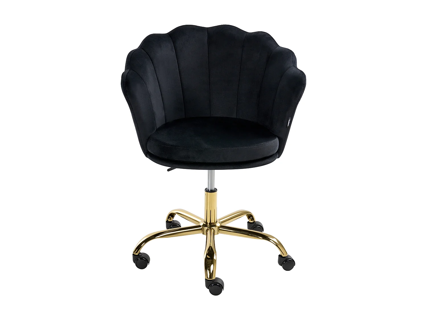 Chaise de bureau MONTICELLO Velours Noir