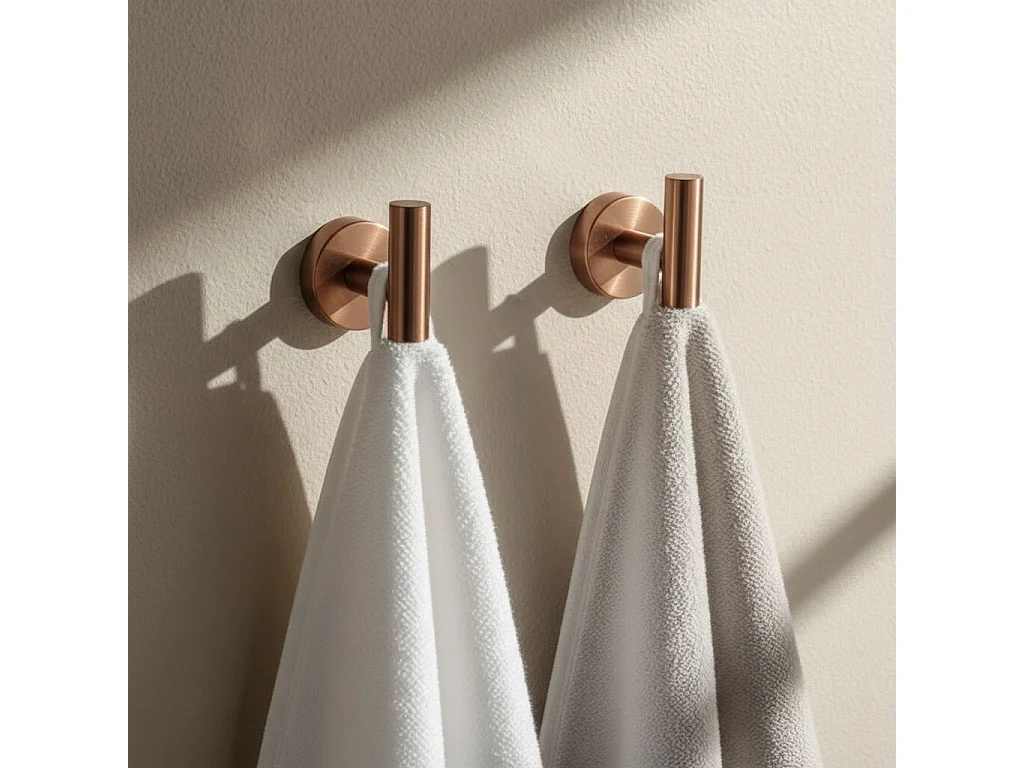 Set Di Grucce Per Il Bagno Rea Ari 4 Pieces Brush Copper