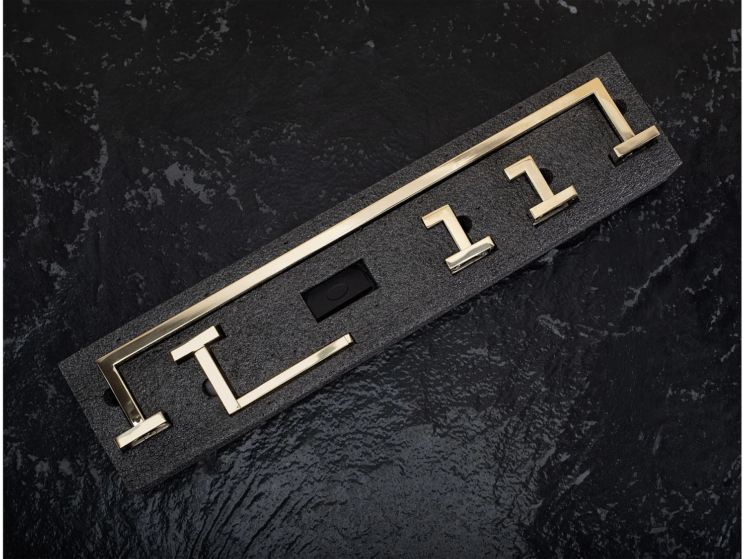 Set Di Grucce Per Il Bagno Rea Rio 4 Pieces Gold