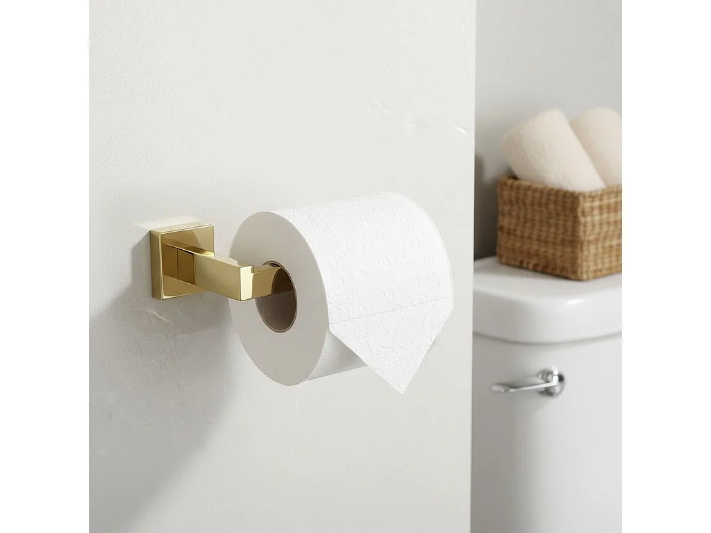 Ensemble De Cintres De Salle De Bain Rea Rio 4 Pieces Gold