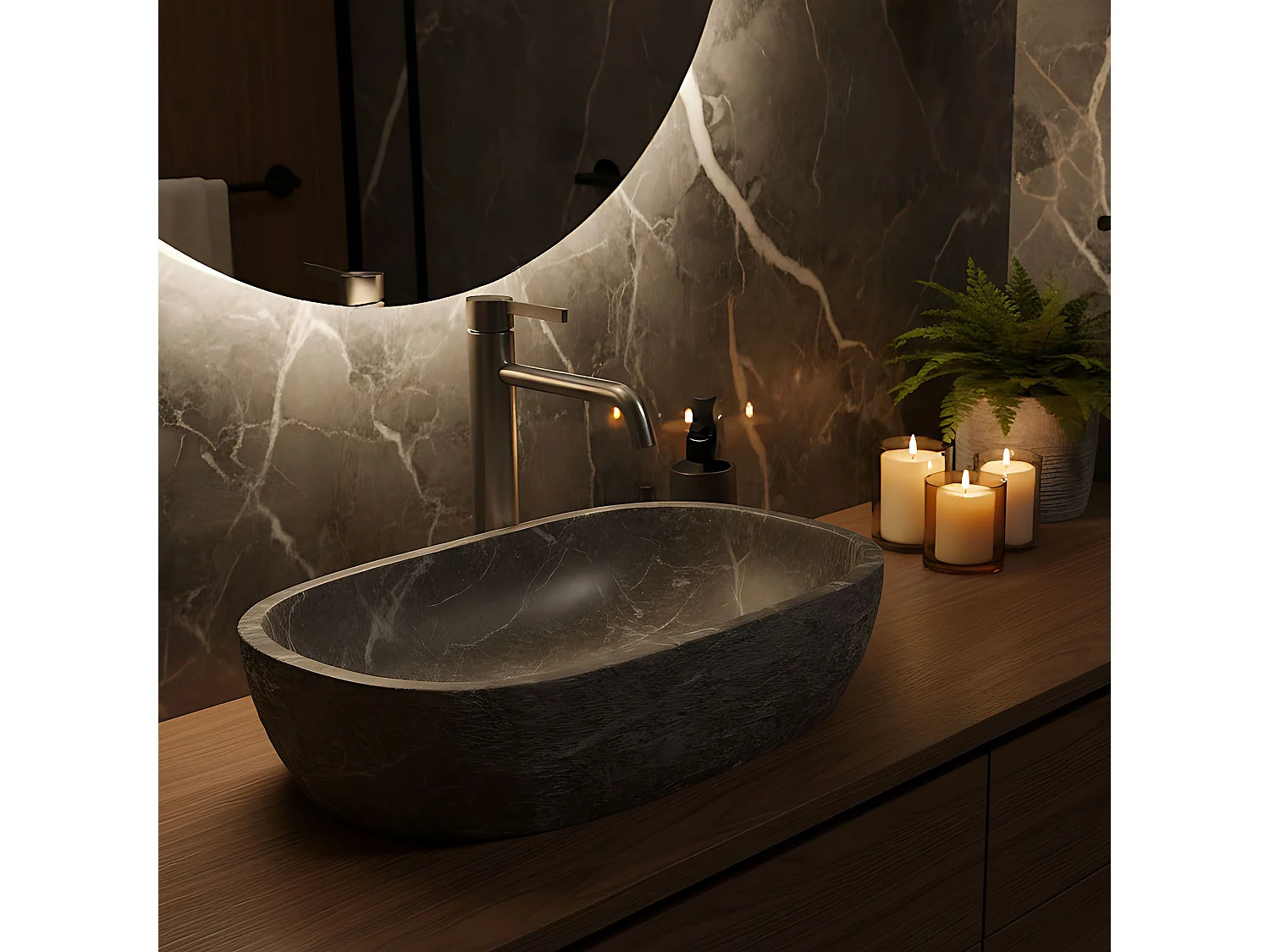 Robinet De Lavabo Rea Foster Brush Steel