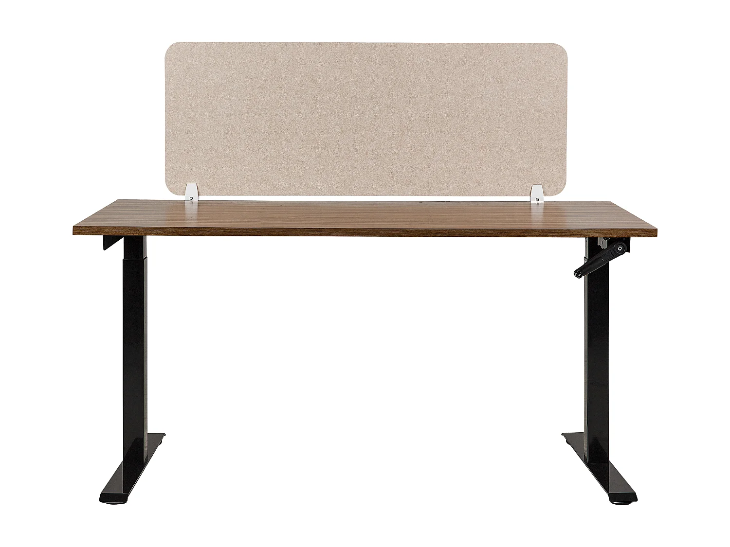 Séparateur de bureau 120 x 50 cm beige SPLIT