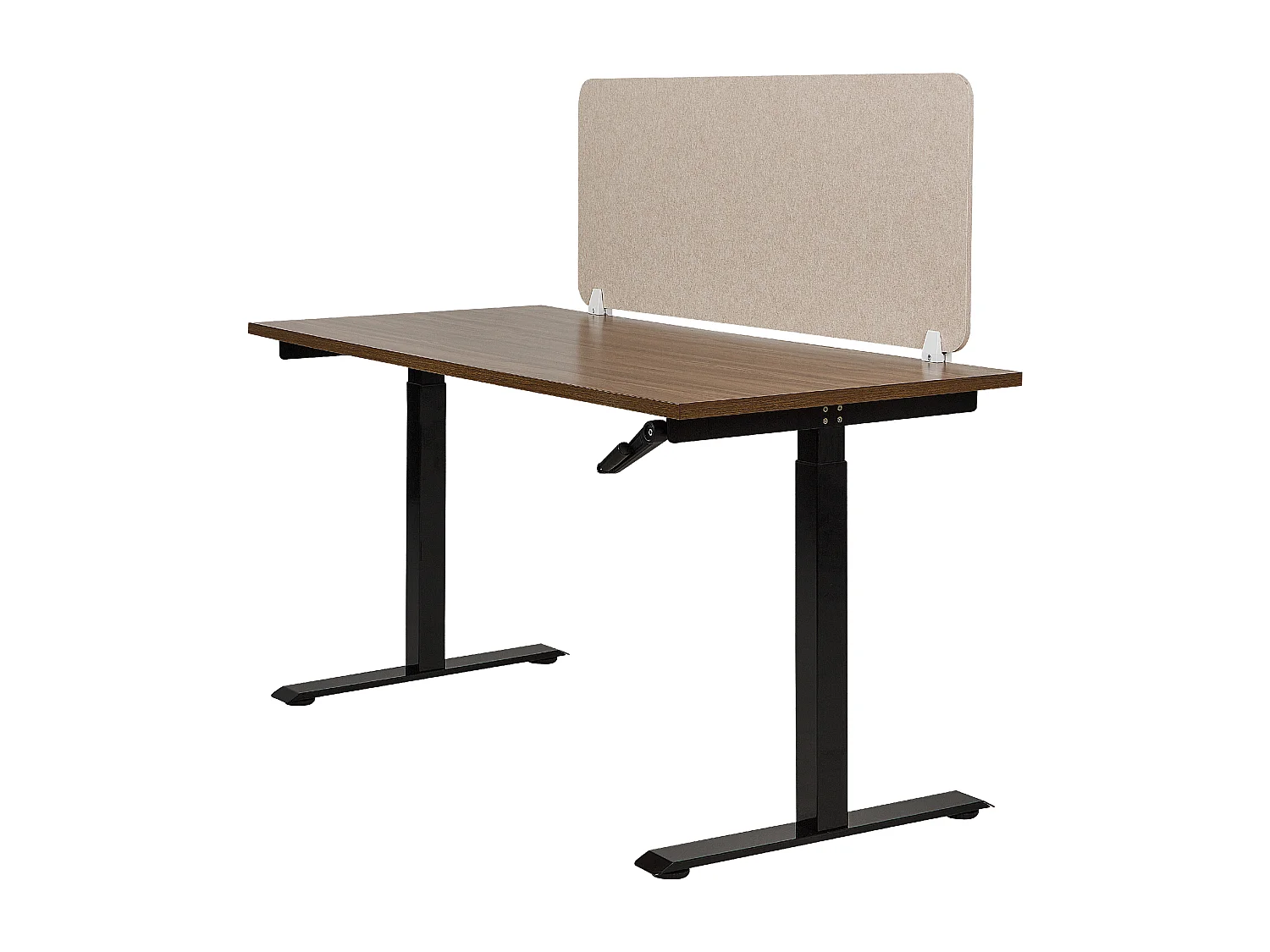 Séparateur de bureau 120 x 50 cm beige SPLIT