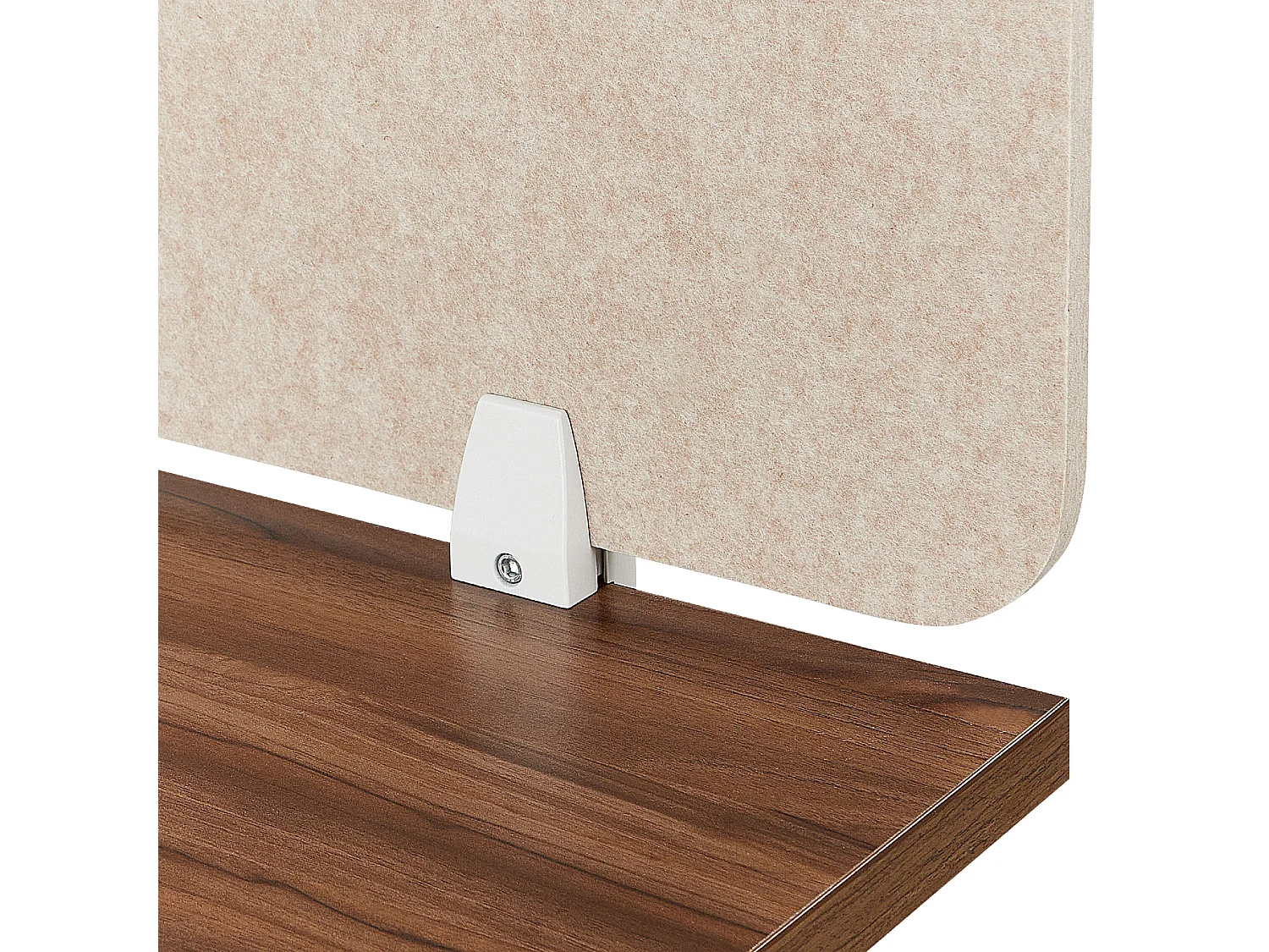Séparateur de bureau 120 x 50 cm beige SPLIT