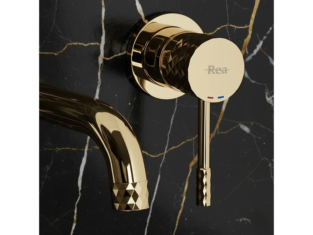 Inbouw Wastafelkraan Rea Lungo Gold