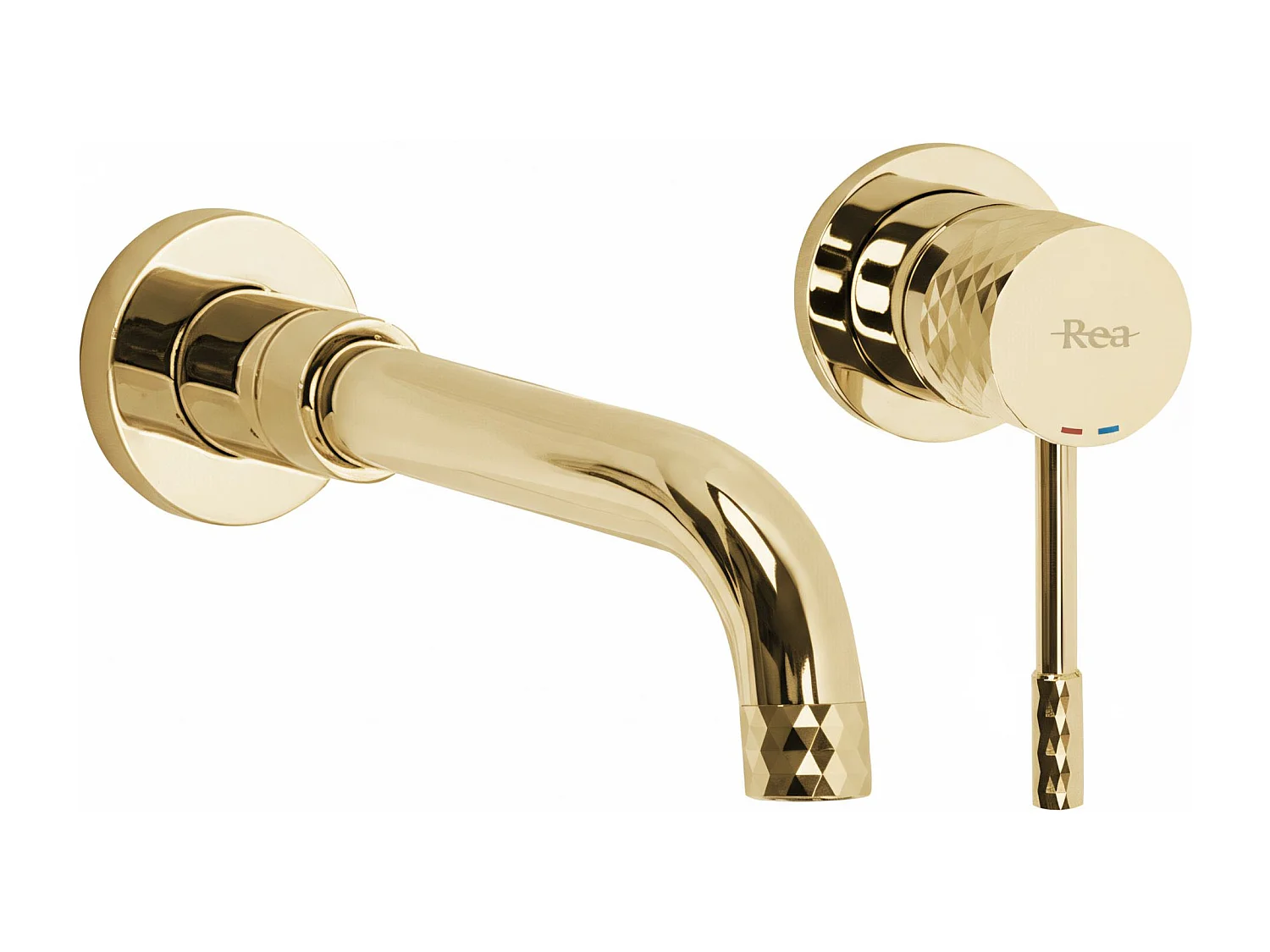 Robinet De Lavabo Encastré Rea Lungo Gold