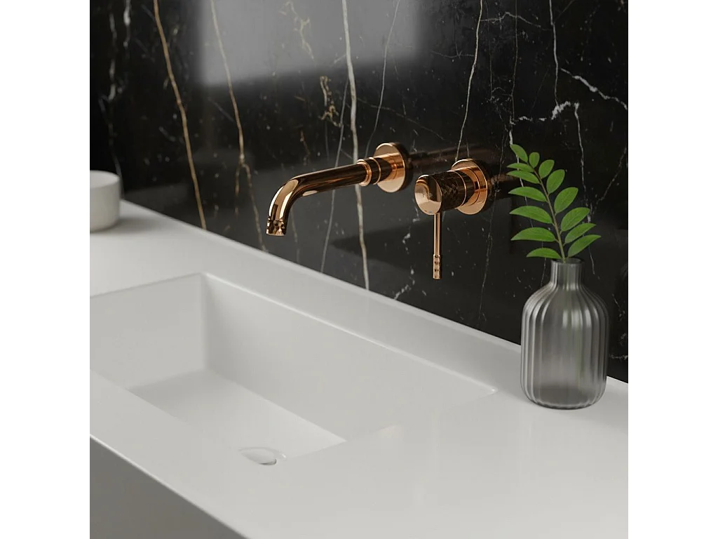 Inbouw Wastafelkraan Rea Lungo Copper