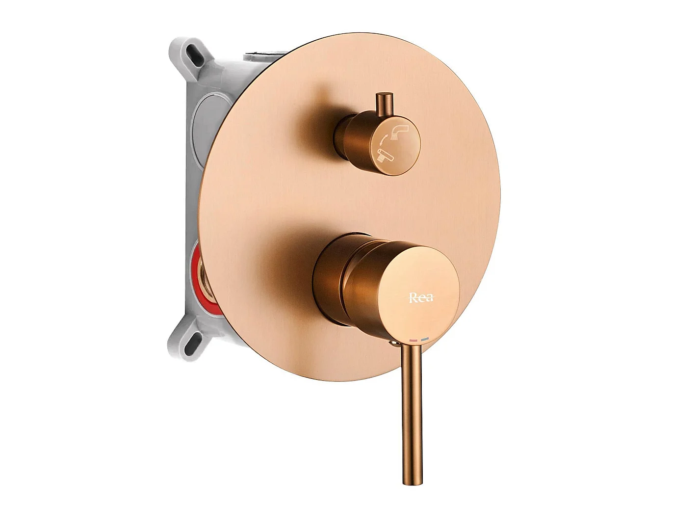 Robinet De Baignoire Rea Lungo Brush Copper