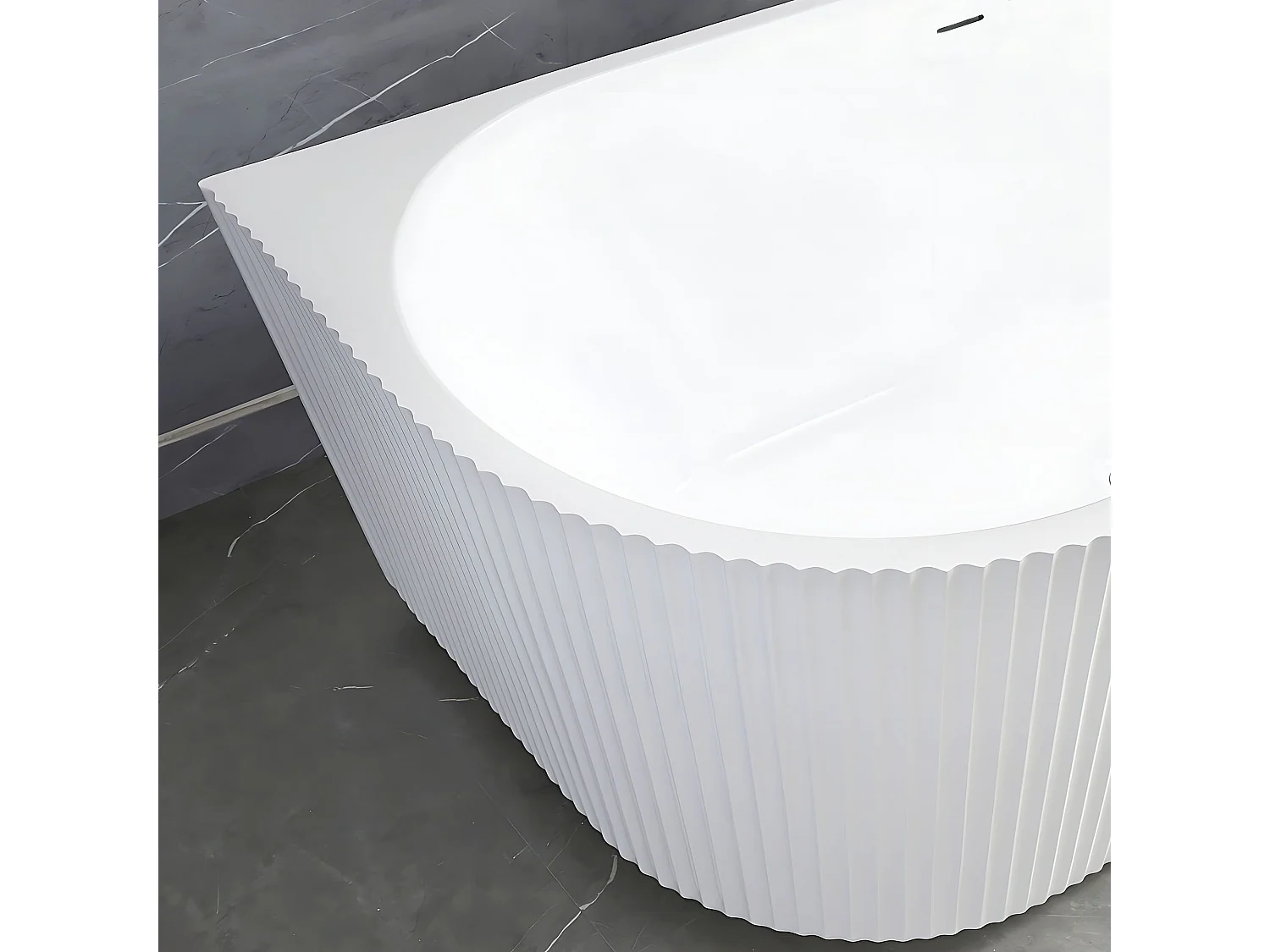 Bañera De Esquina Rea Wenus 170 Right White