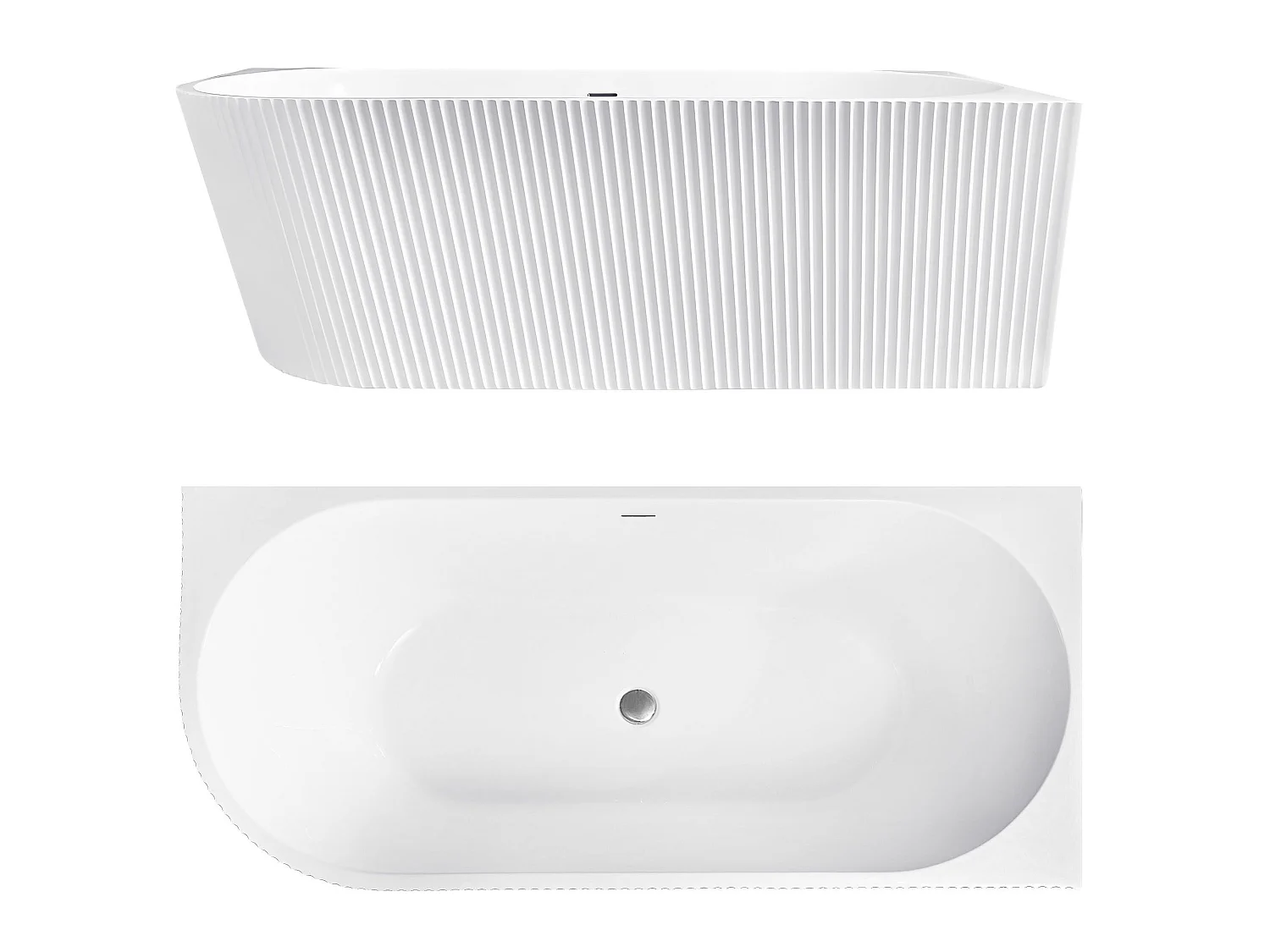 Banheira De Canto Rea Wenus 170 Right White