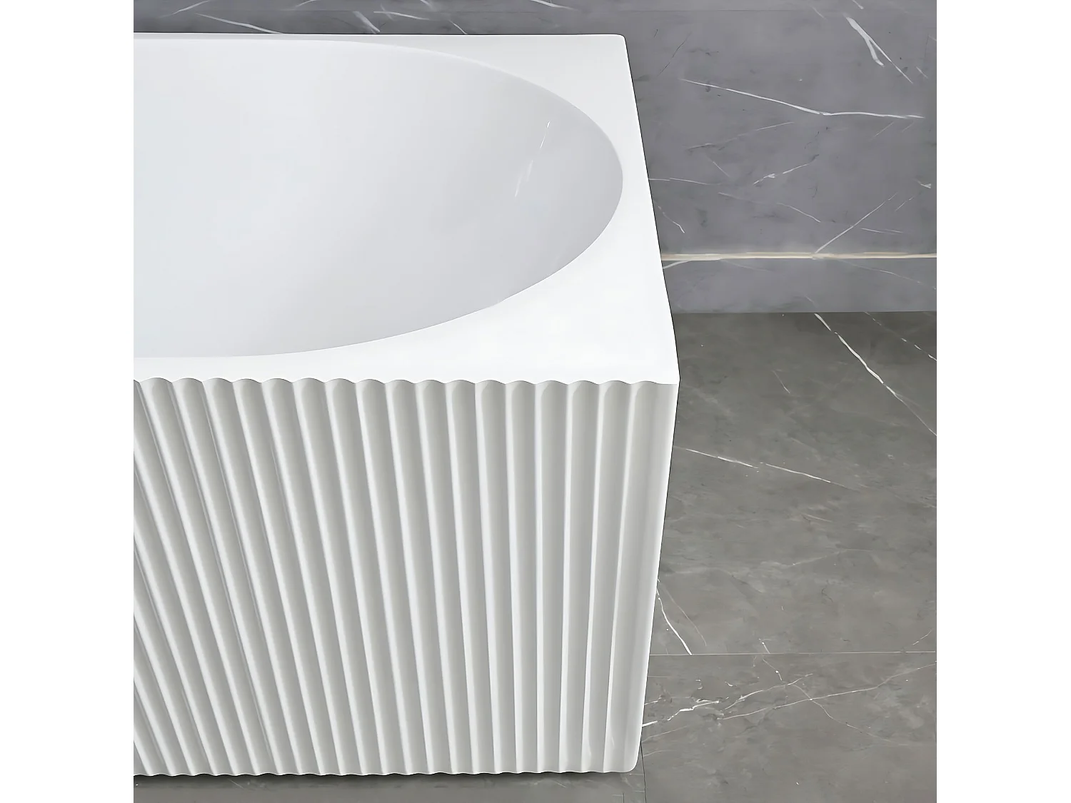 Banheira De Canto Rea Wenus 170 Right White
