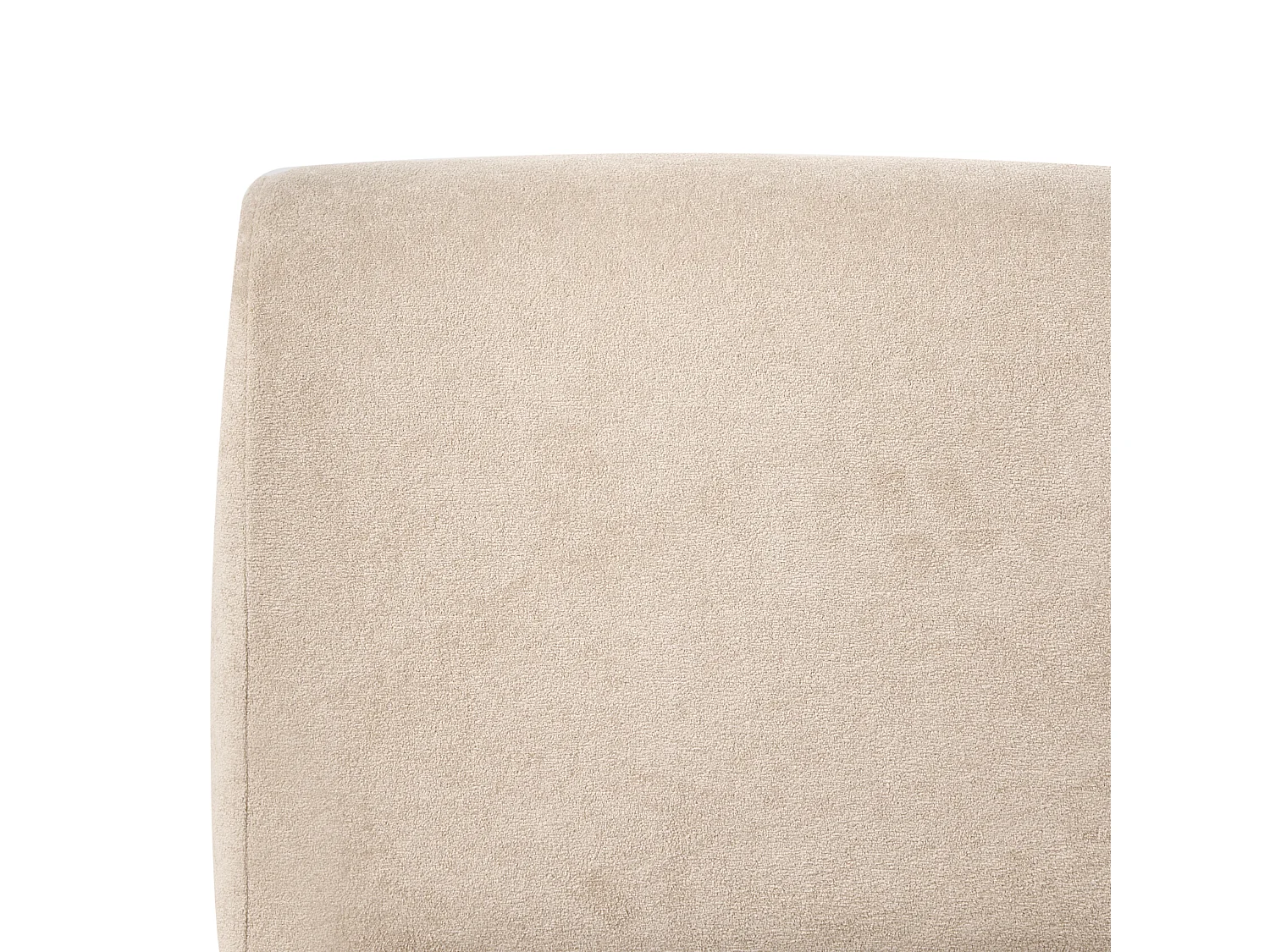 Lit avec sommier Tissu ORVILLE 160 x 200 cm Taupe