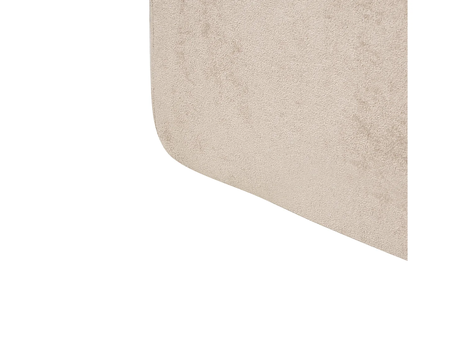 Lit avec sommier Tissu ORVILLE 160 x 200 cm Taupe