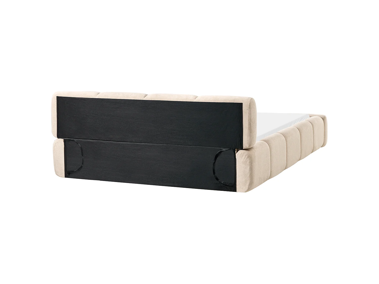 Bed Fabric ORVILLE 160 x 200 cm (EU King Size) Taupe