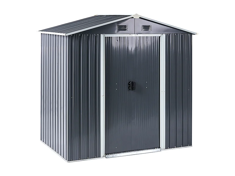 Abri de jardin CIRELLA 194 cm 118 cm Gris graphite