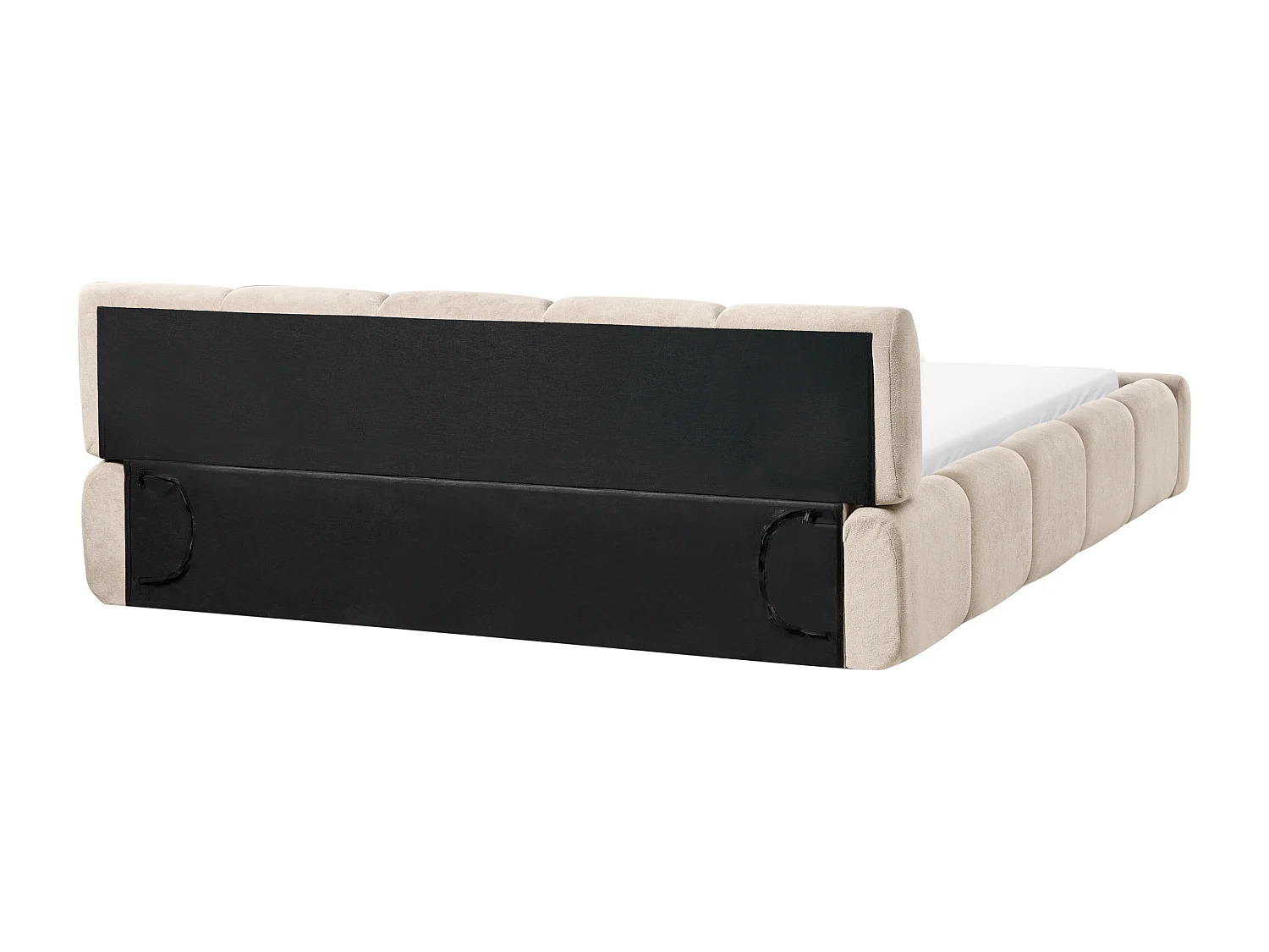 Bed Fabric ORVILLE 180 x 200 cm (EU Super King) Taupe