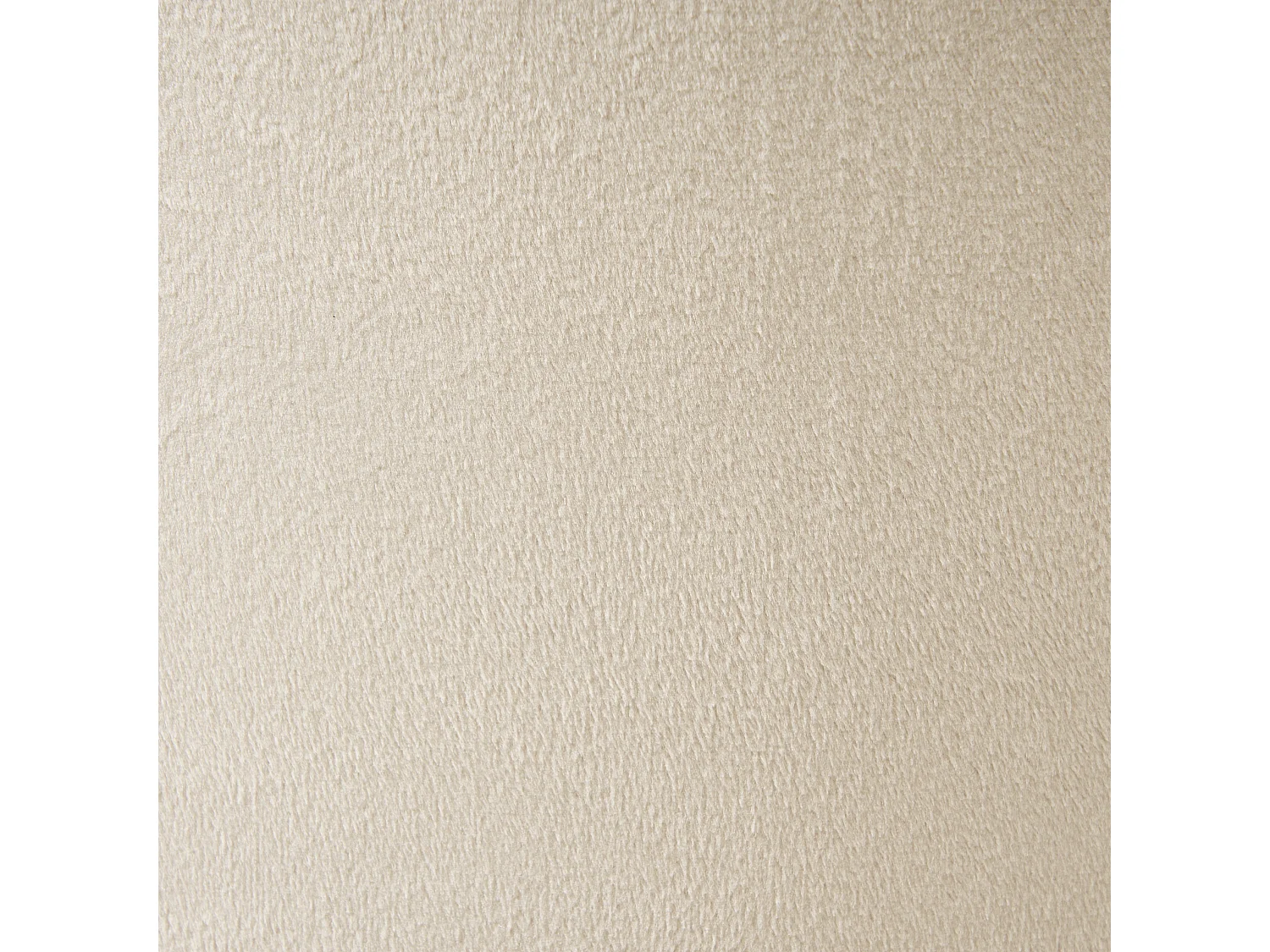 Pouf de rangement WENONA Velours Beige clair