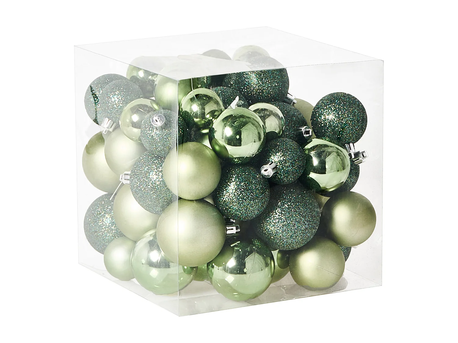 Lot de 60 boules TYIN Vert