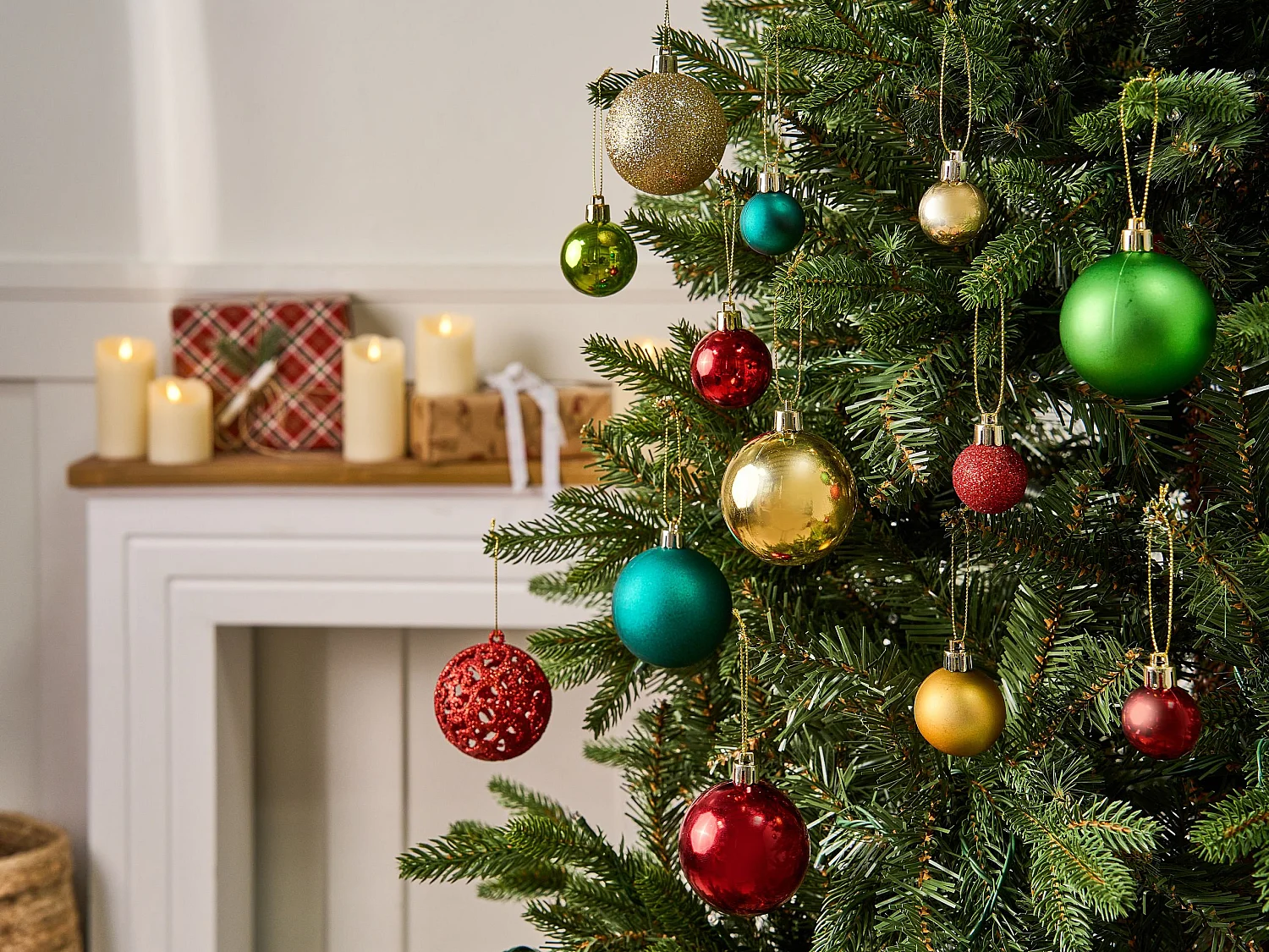 Lot de 100 boules VANERN Multicolore