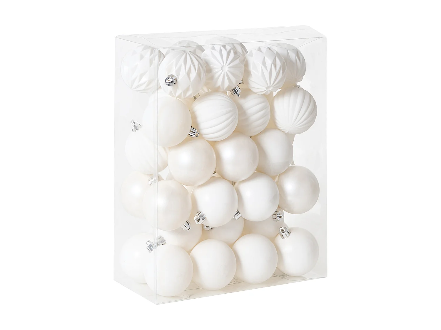 Lot de 40 boules SAIMAA Blanc cassé