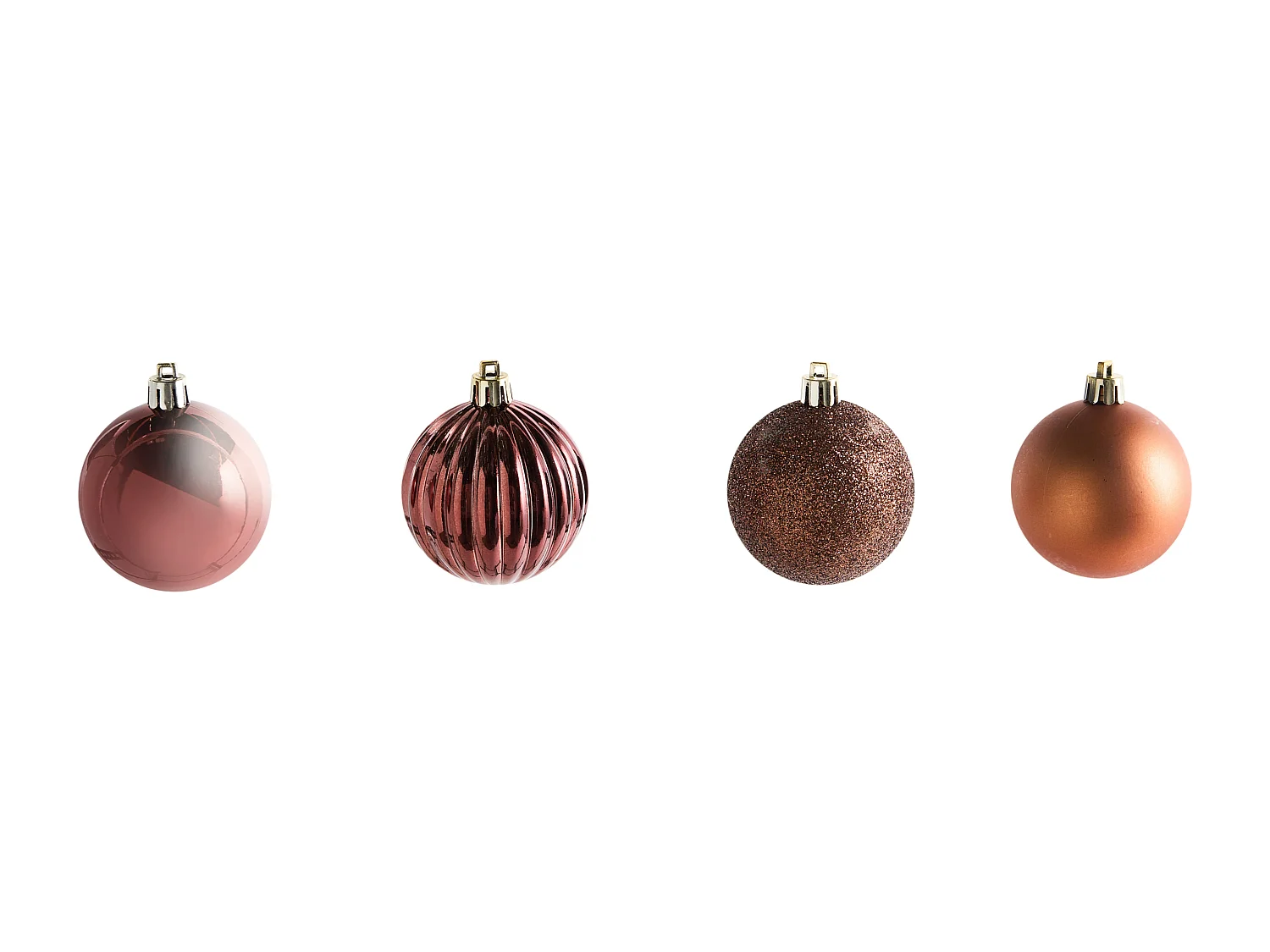 Lot de 60 boules ISOJARVI Marron