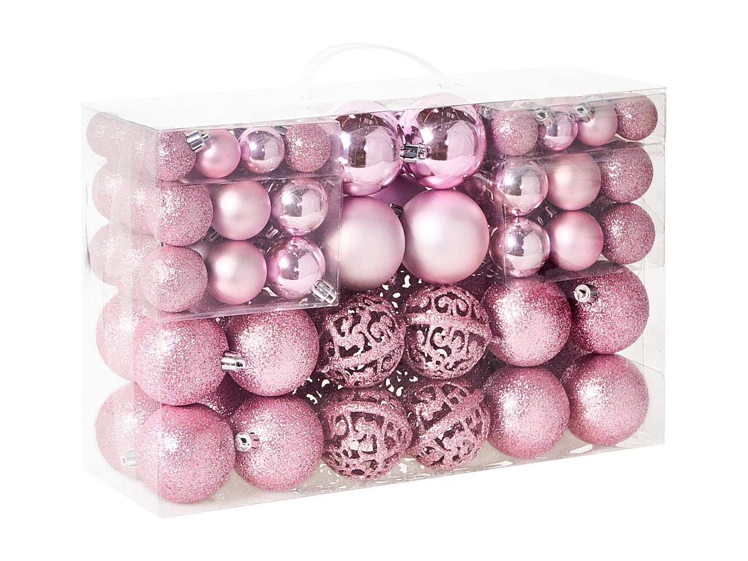Lot de 100 boules VANERN Rose