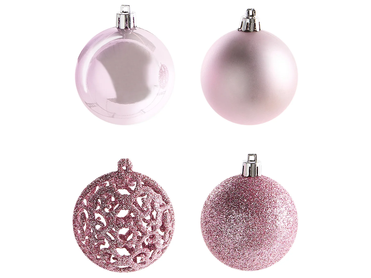 Lot de 100 boules VANERN Rose