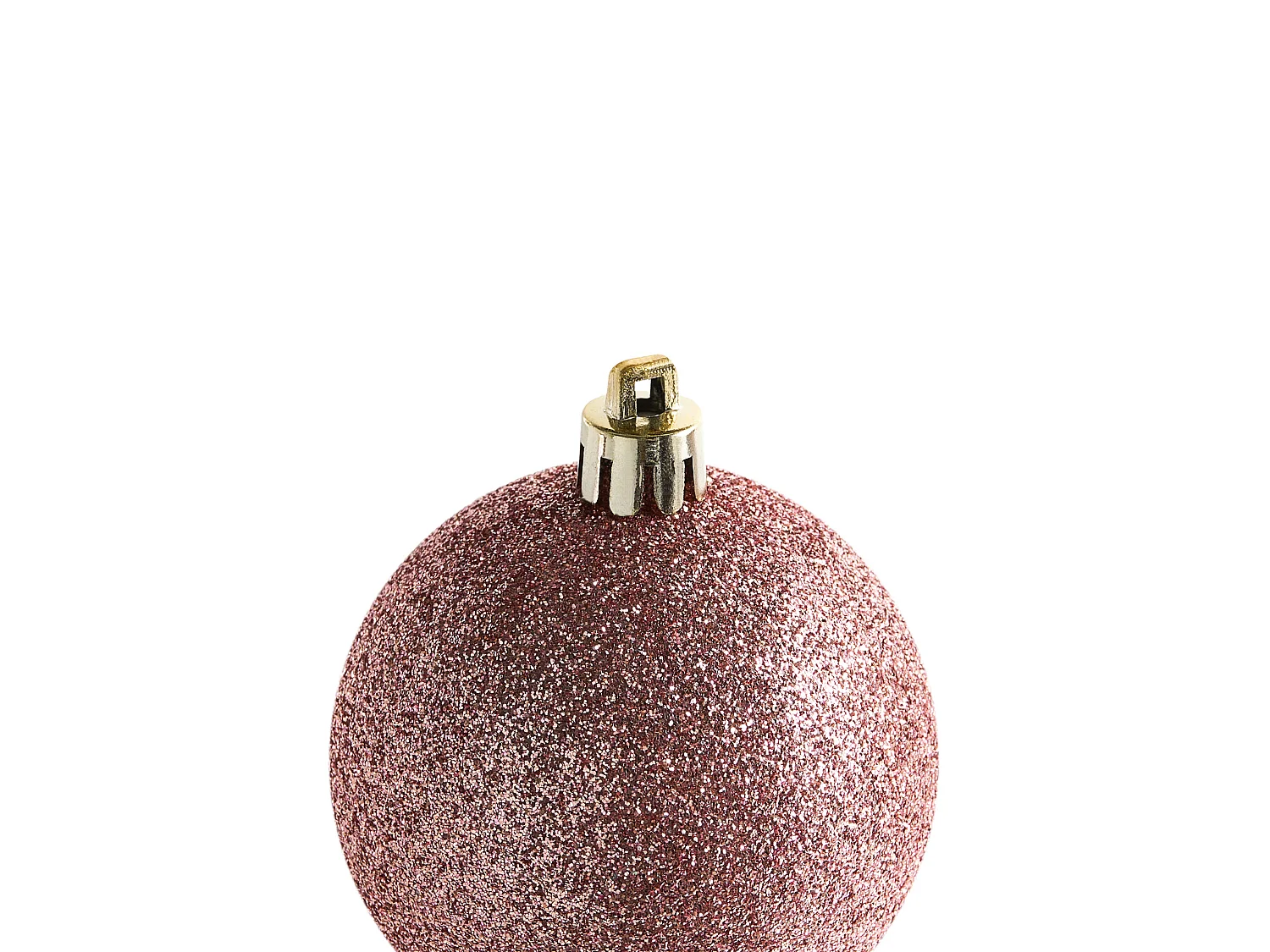 Set of 60 Baubles TYIN Pink