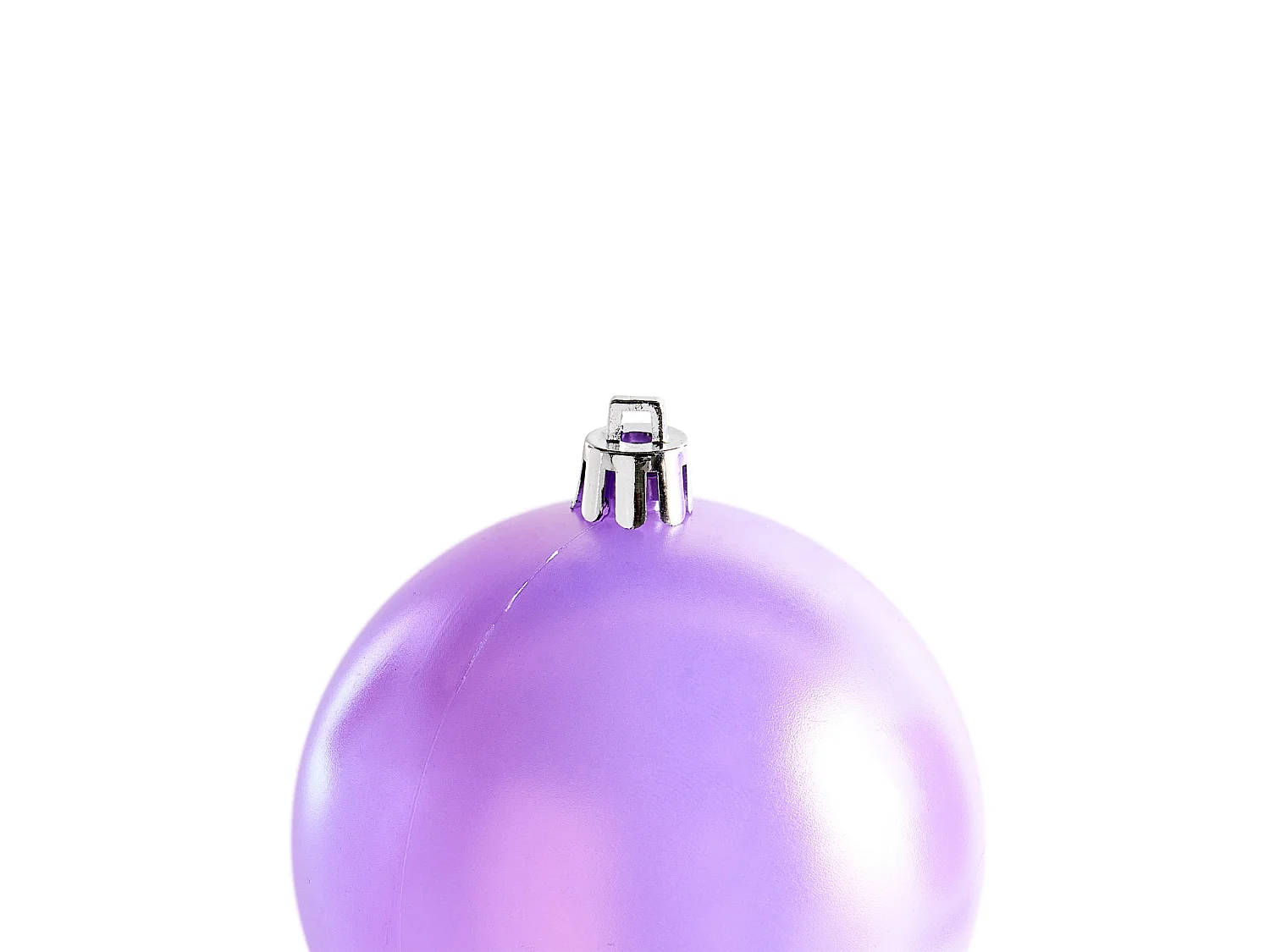 Set of 24 Baubles ASNEN Violet