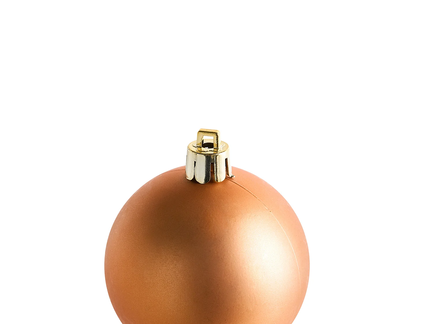 Lot de 60 boules LOVATNET Cuivré
