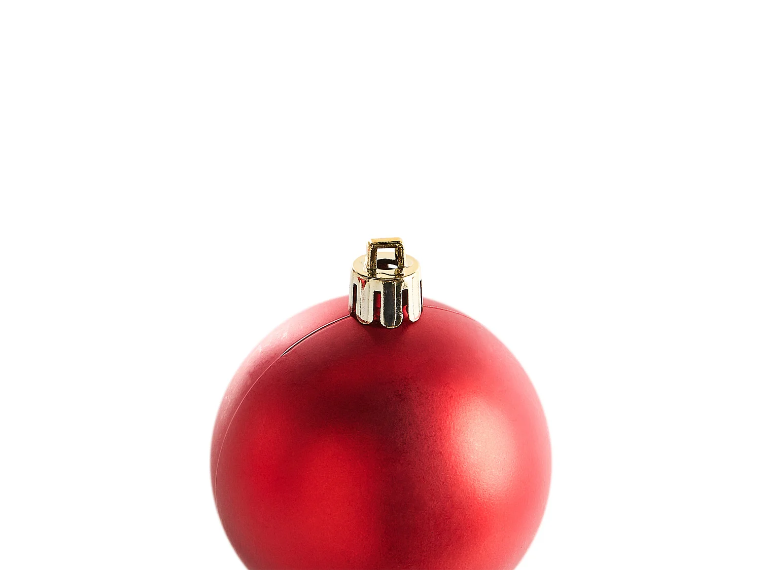 Lot de 100 boules VANERN Rouge