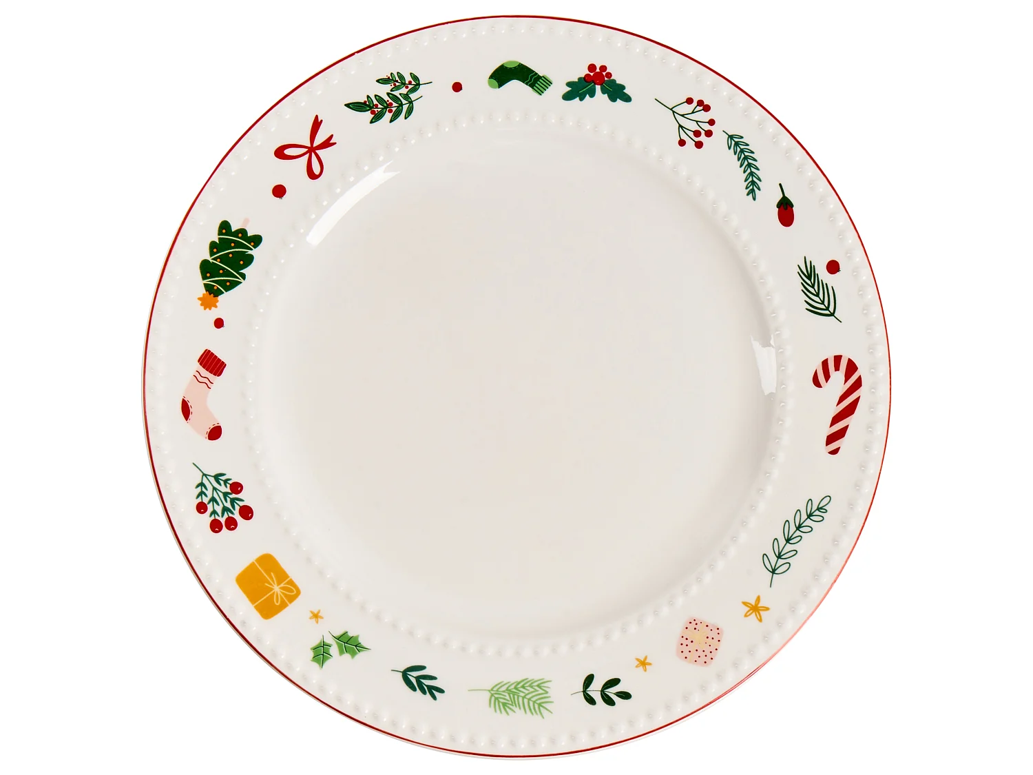 Set de 12 couverts de table SAFFRON Porcelaine Blanc