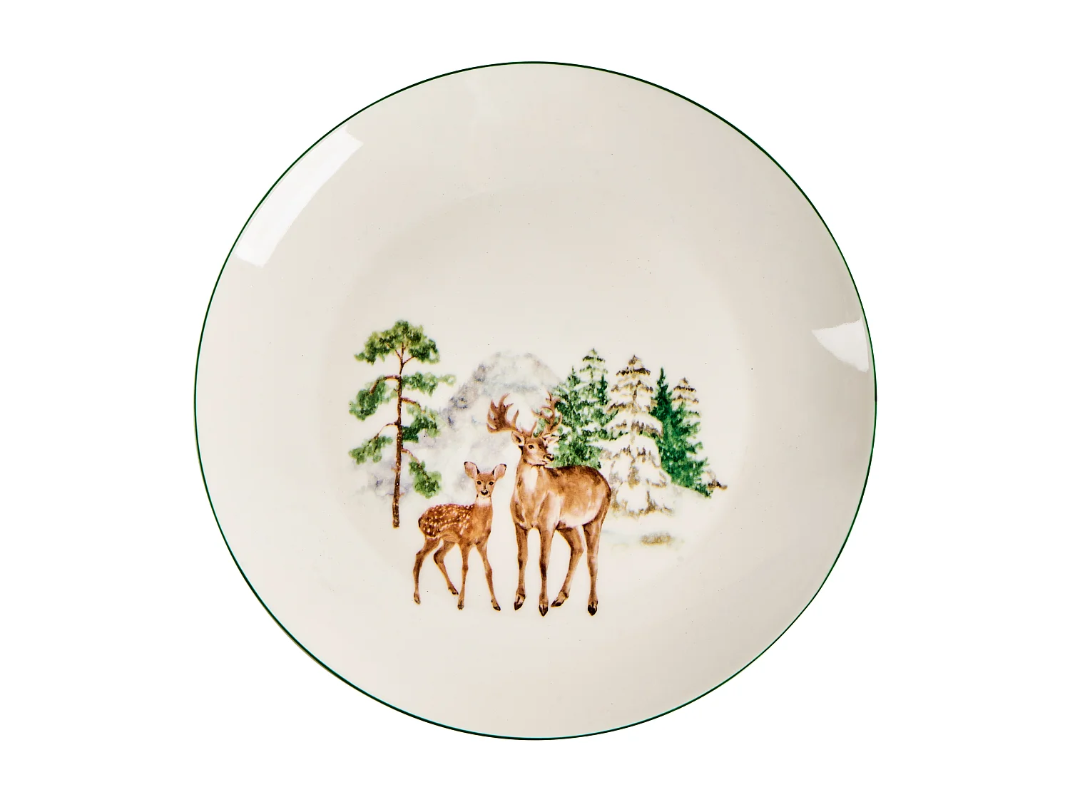 Set de 12 couverts de table CHILI Porcelaine Blanc