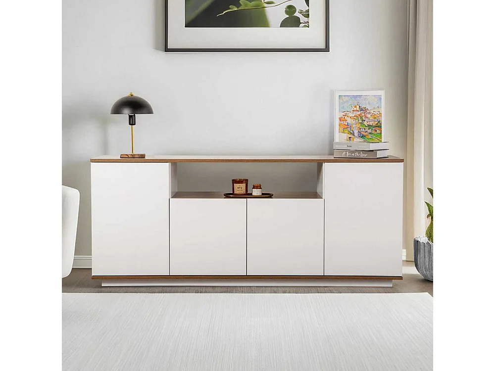 Buffet 4 portes en aggloméré Arista