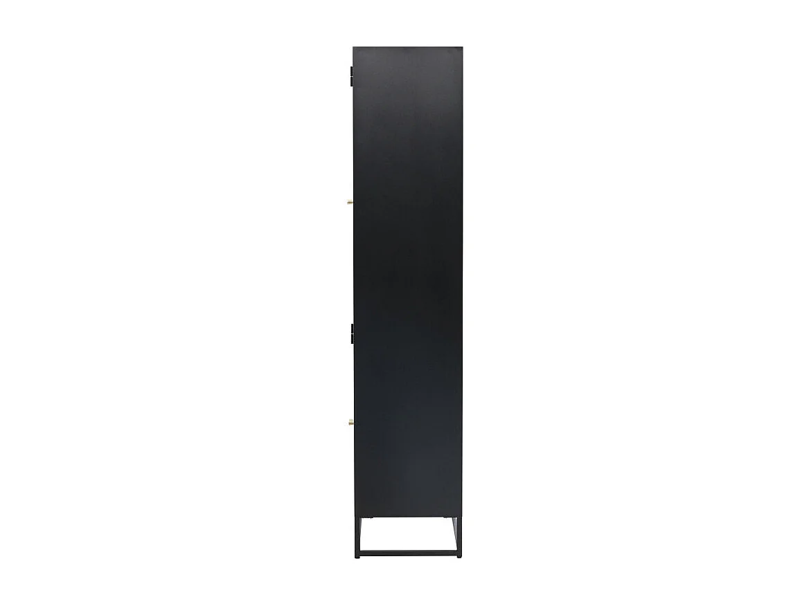 Vaisselier 4 Portes "Bakal" 190cm Noir