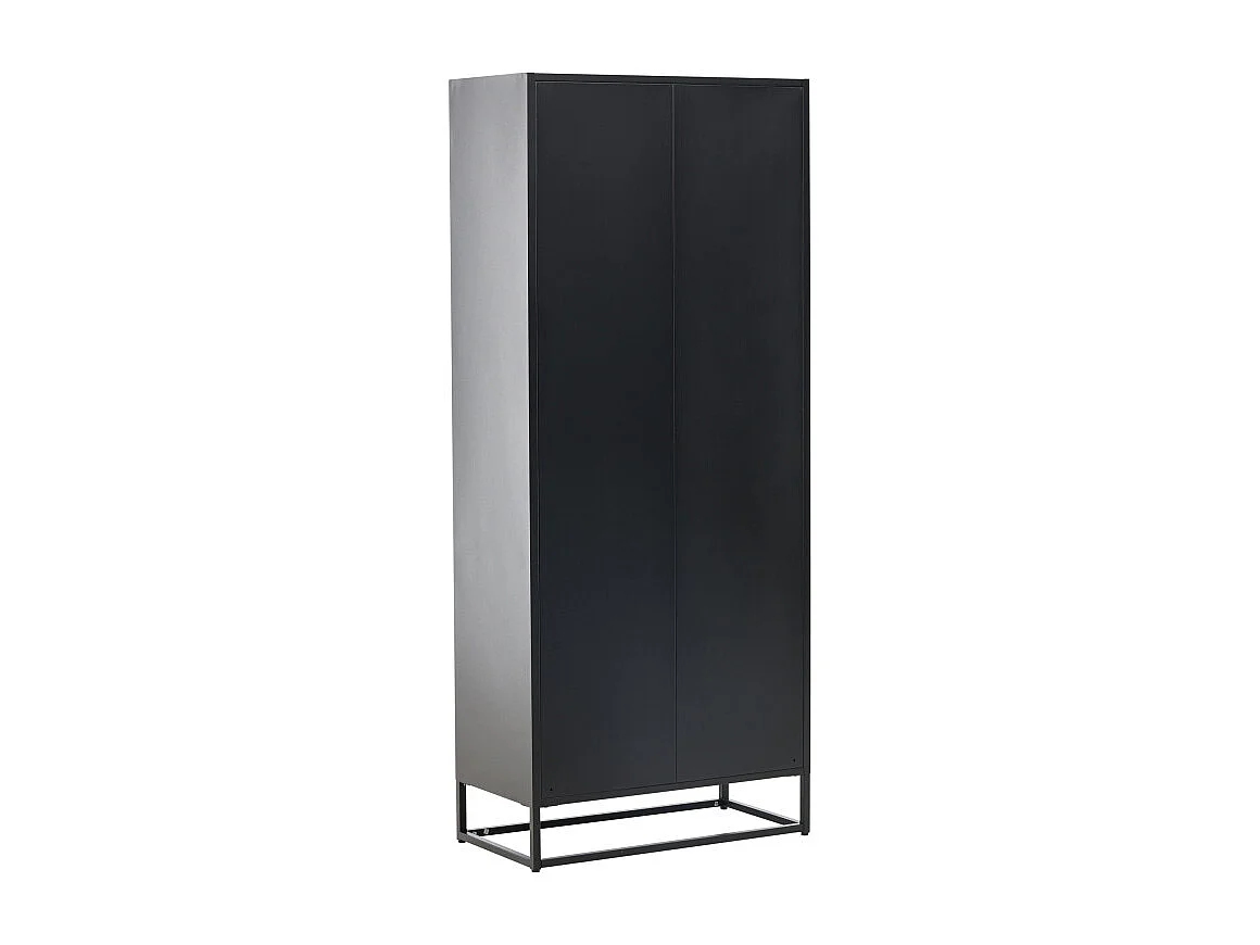 Vaisselier 4 Portes "Bakal" 190cm Noir